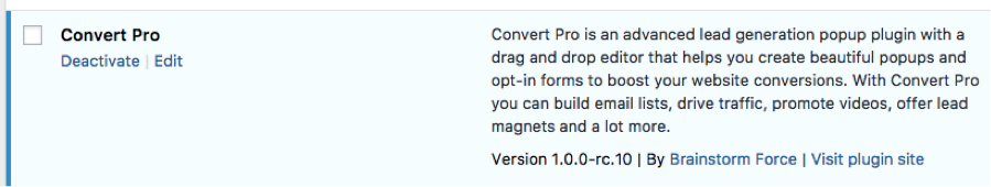 Install ConvertPro Step 5